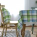 Verde a cuadros mantel impermeable cena de lino de algodón Simple mesa Macrame decoración Lacy Table Cover Europa caliente ali-79259976